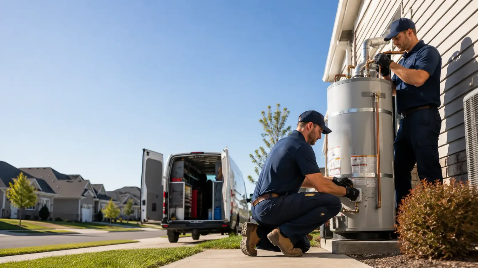 Water Heater Installation in Steep Falls, ME